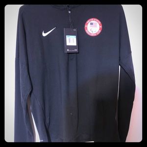 Nike drift Paralympic quarter zip with tag